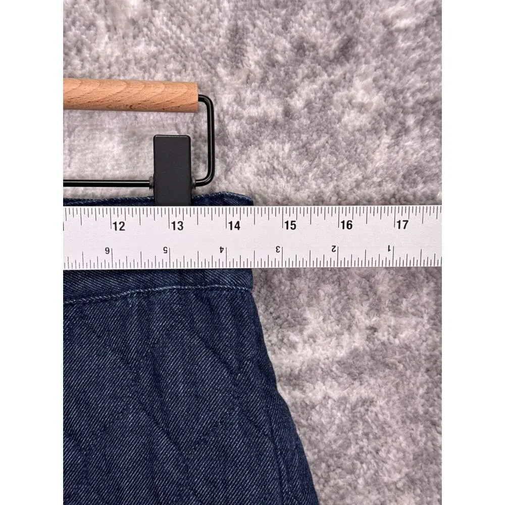 Levis Pants Small Womens Made & Crafted Roamer Quilted Relaxed Fit Cropped